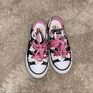 Kids Converse Hello Kitty x Chuck Taylor All-Star Canvas Black